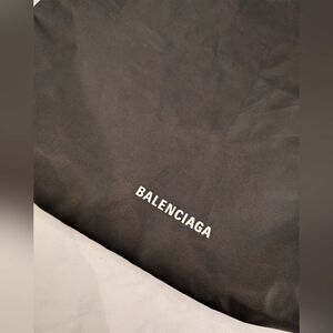 Balenciaga Nylon Black Backpack Unisex Men's Women's